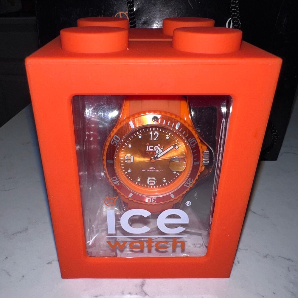 Orange Ice Watch